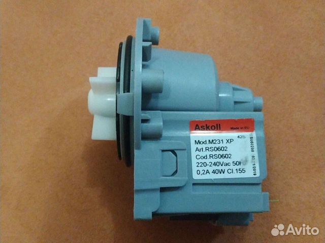 Сливной насос (помпа) от стиральной машины