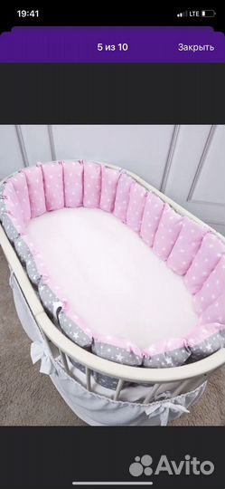 Бортики в кроватку