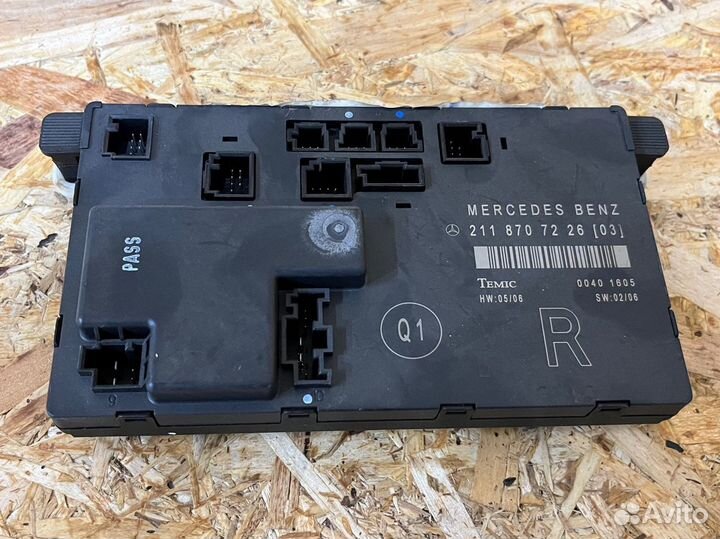 Блок комфорта мерседес w211