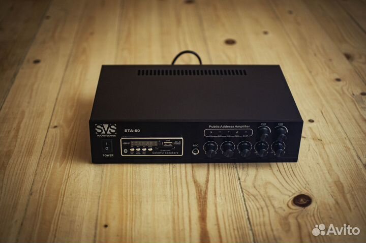 Усилитель трансляционный SVS Audiotechnik STA-60