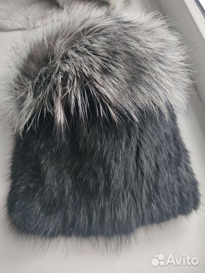 Шапка норковая женская
