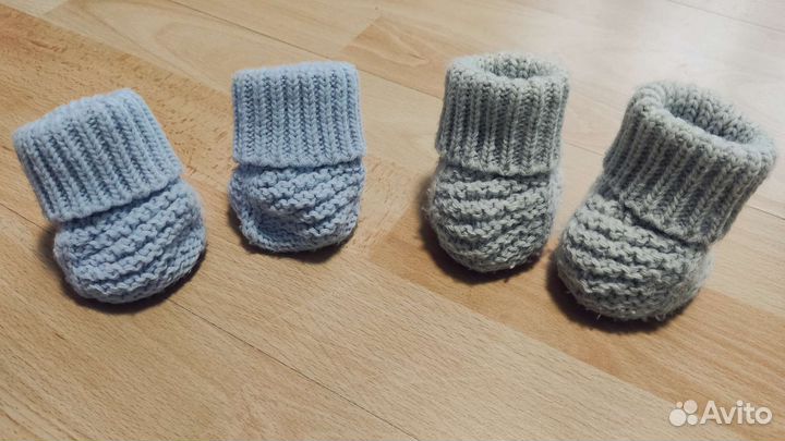 Пинетки вязаные