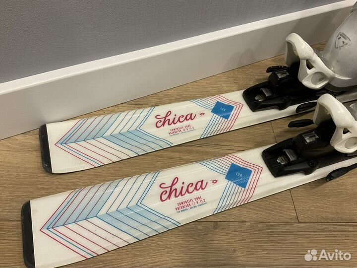 Горные лыжи 130 и двое ботинок 35-36-37