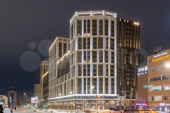 4-к. квартира, 87,3 м², 3/20 эт.