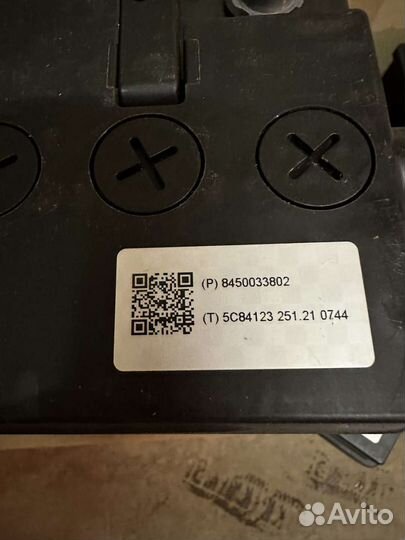 Аккумулятор автомобильный новый