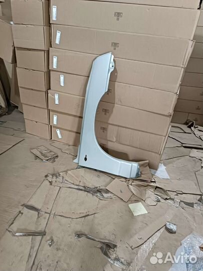 Крыло правое ваз 2110 2112 молочно белый серебрист