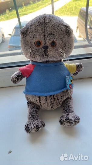 Мягкая игрушка кот Басик