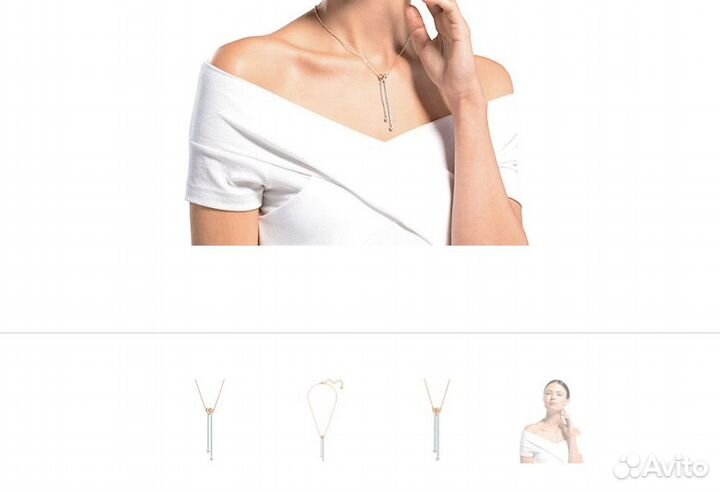 Swarovski кулон подвеска