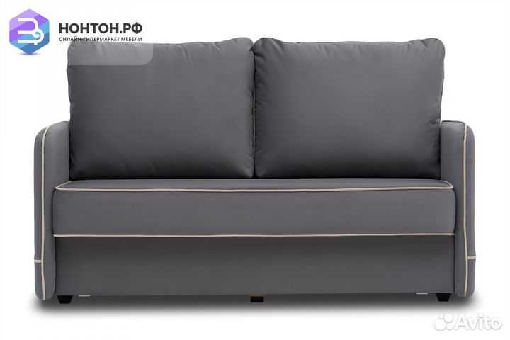 Диван еврокнижка Энерджи темно-серый