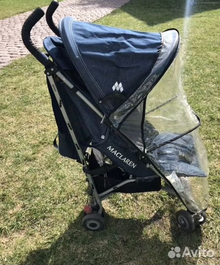 Коляска Maclaren Qwest denim indigo