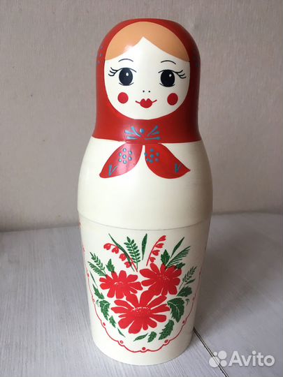 Термос Матрешка винтаж СССР