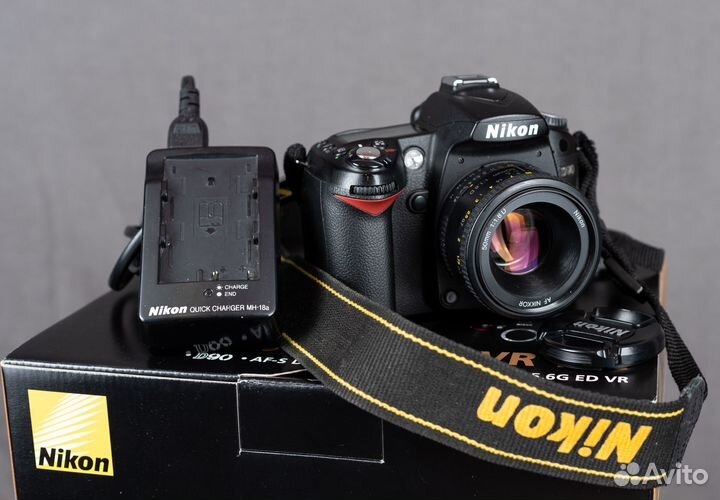 Body Зеркальный фотоаппарат nikon d90