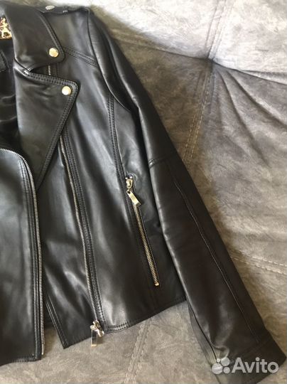 Кожаная косуха новая