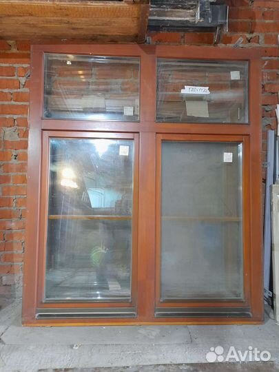 Окна из массива, окна металлопластиковые