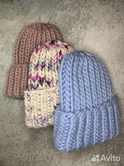 Шерстяные шапочки