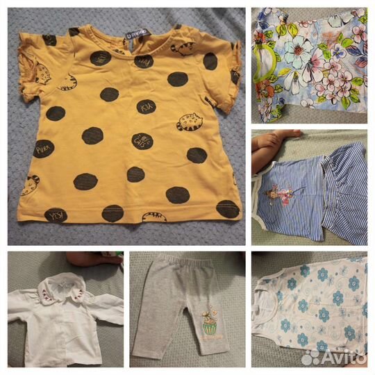 Вещи на девочку от года