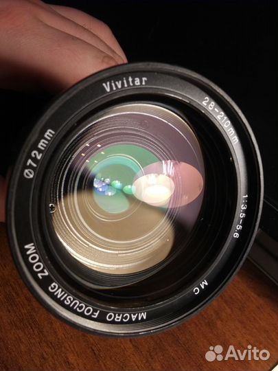 Minolta XE-7 (Leica R3) с объективом 28-200mm