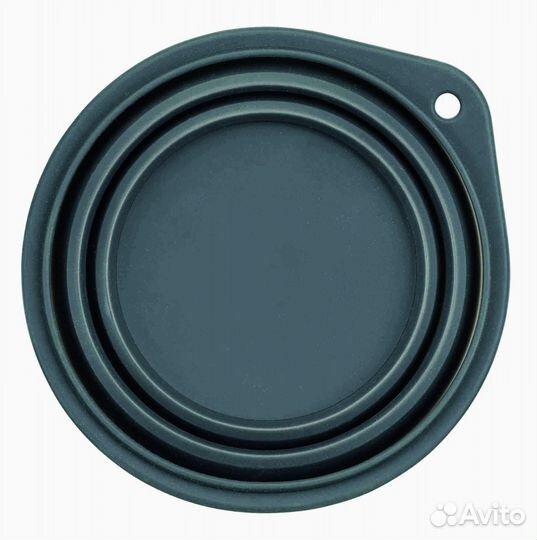 Trixie походная силиконовая миска для животных (дв