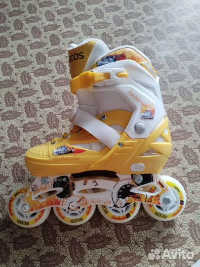 Роликовые коньки детские раздвижные