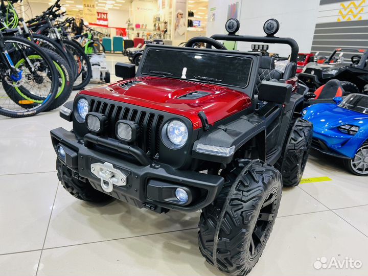 Детский электромобиль Jeep Rubicon HC8988A-2 4WD