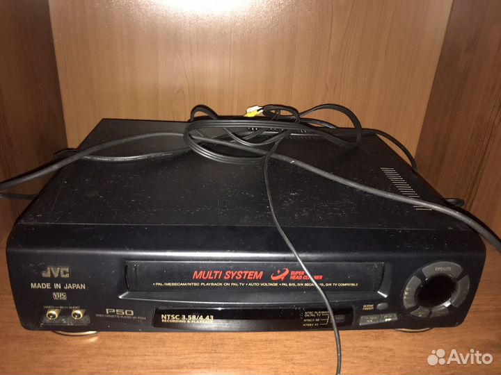 Видеомагнитофон jvc, Япония