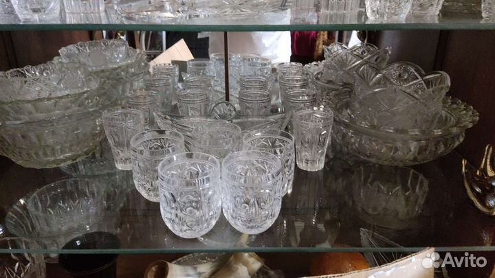 Хрустальная посуда СССР