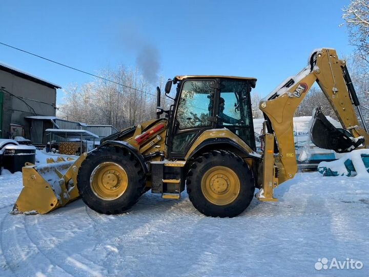 Экскаватор-погрузчик Сaterpillar 444