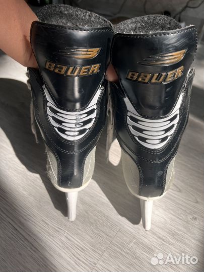 Хоккейные коньки bauer 38,5