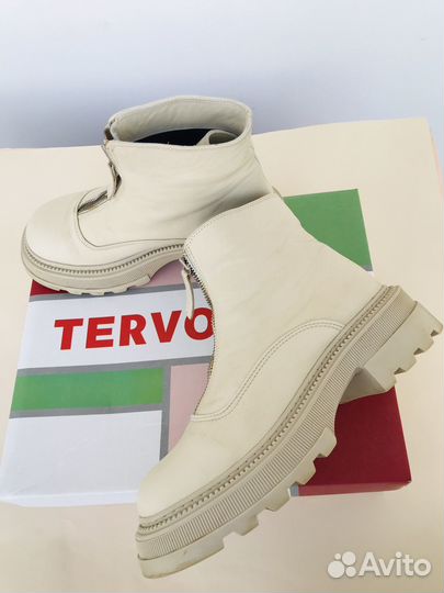 Tervolina 39 ботинки кожа