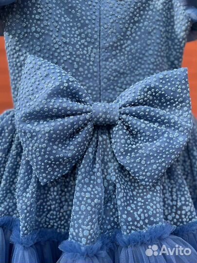 Платье для девочки 122 128 новое