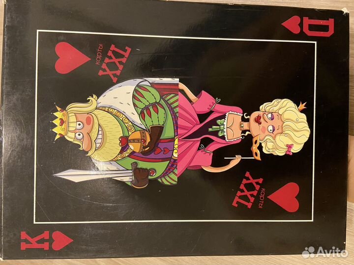 Карты игральные сувенирные xxl