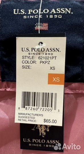 Жилетка Us polo assn новая оригинал
