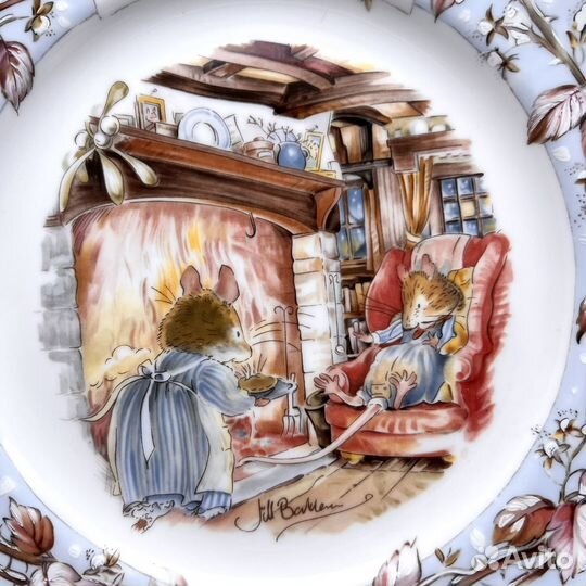 Brambly Hedge. Коллекционные фарфоровые тарелки