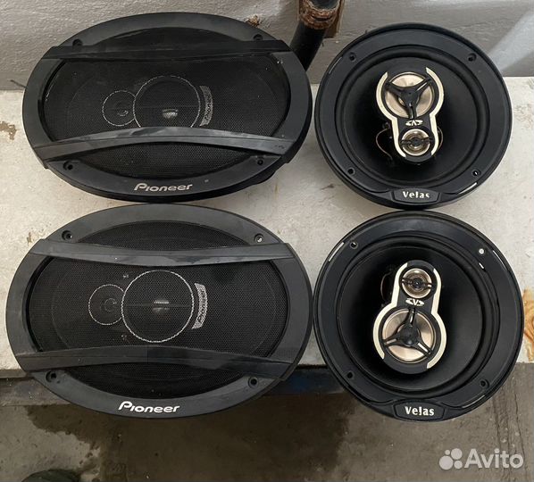 Динамики и магнитола пионер в машину