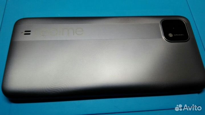 Задняя крышка для Realme C11 (2021) серый