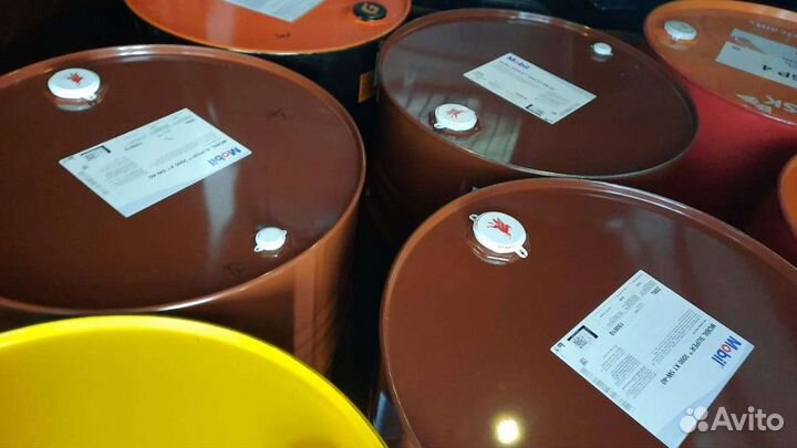 Трансмиссионное масло Mobil HD 80w90 GL5 208л