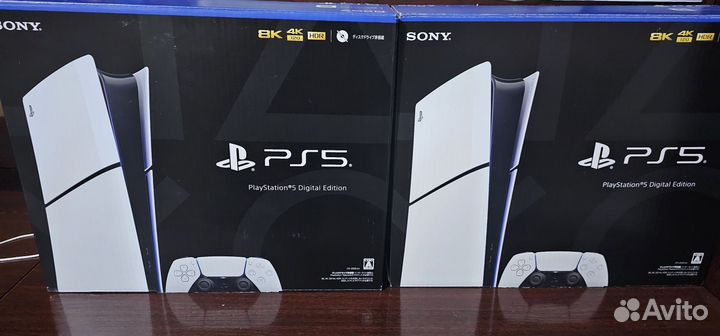 Новая Sony Playstation 5 Slim Digital 1Tb Озу 16GB