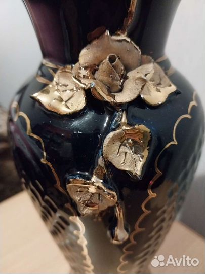 Ваза кобальт. СССР