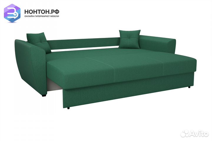 Диван выкатной Фортуна New темно-зеленый