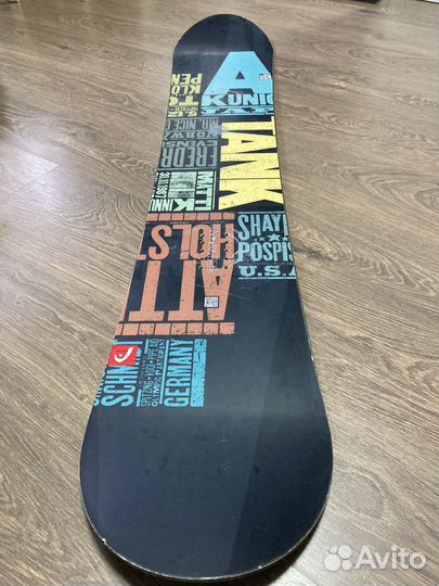 Сноуборд head Tribute tank 155