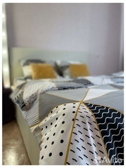 Постельное белье, поплин новое, 2х спальное