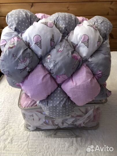 Бортики в детскую кроватку