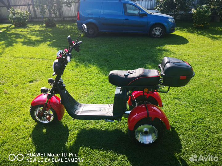 Электроскутер white siberia Ikra 5000w (RED)