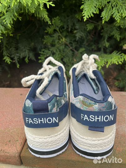 Кеды мужские текстильные