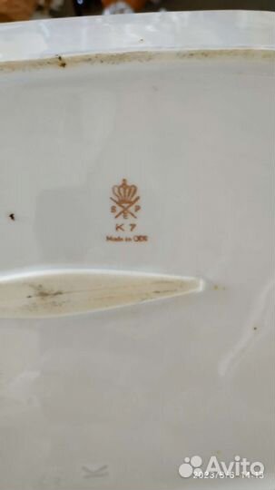 Набор столовой посуды 12 персон Мадонна ГДР