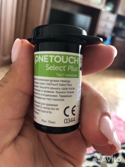 Тест полоски one touch select plus