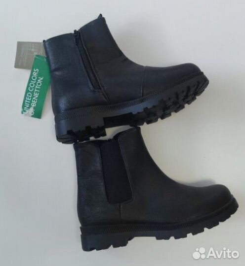 Ботинки челси Benetton 33 р