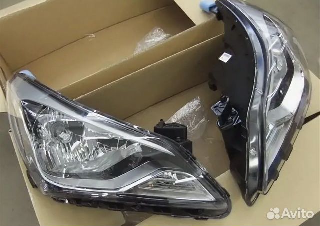 Фара Hyundai Solaris