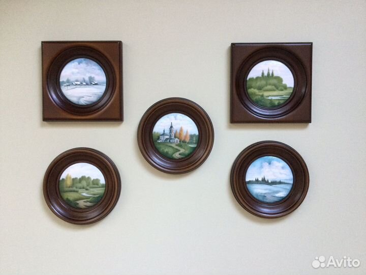 Авторская миниатюра на эмали