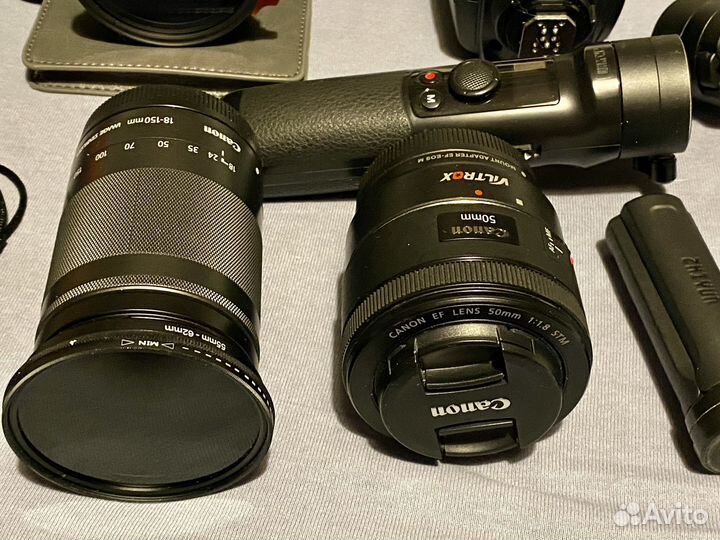 Canon M6 mark ii, объективы, стабилизатор и др